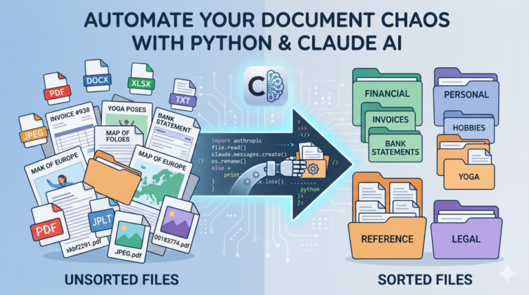 I Built a Script That Sorts Thousand of Files by Topic Using Claude AI — for Less Than a Dollar